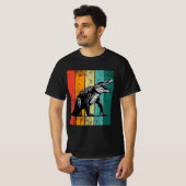Retro Crocodile T-shirt (Voorkant volledig)