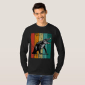 Retro Crocodile T-shirt (Voorkant volledig)