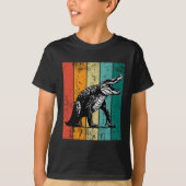 Retro Crocodile T-shirt (Voorkant)