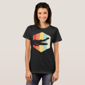 Retro Crocodile T-shirt (Voorkant volledig)