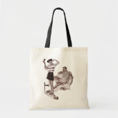 Retro Croquet Game Tote Bag (Voorkant)