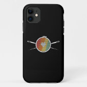 Retro Cross Stich Case-Mate iPhone Case (Achterkant)
