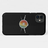 Retro Cross Stich Case-Mate iPhone Case (Achterkant (horizontaal))