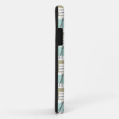 Retro Crosshatch Patterned Hoesje-Mate ID™ iPhone  Case-Mate iPhone Case (Achterkant/rechts)