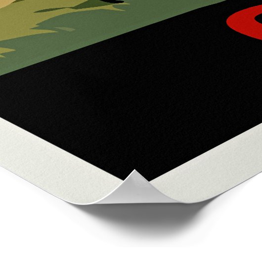 Retro Cruden Bay Scotland Golf Ad Poster (Hoek)