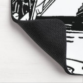 Retro Cruise Ship Muismat (Hoek)