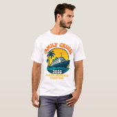 Retro Cruise Shirt Family Vacation 2025 (Voorkant volledig)