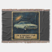 Retro Cruiser in Deep Space  Deken (Voorkant)
