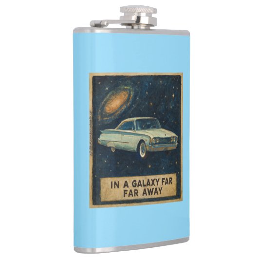 Retro Cruiser in Deep Space  Heupfles (Rechts)