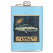 Retro Cruiser in Deep Space Heupfles (Voorkant)