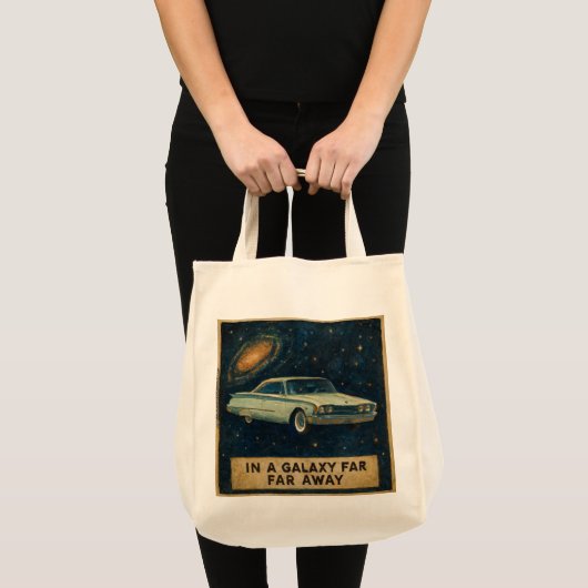 Retro Cruiser in Deep Space  Tote Bag (Voorkant (product))