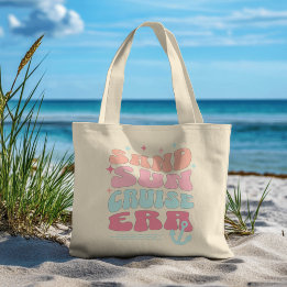 retro-cruisetijd grote tote bag