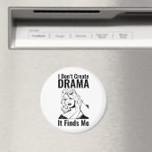 Retro Crying Woman Drama Magnet (Insitu (Vaatwasser))