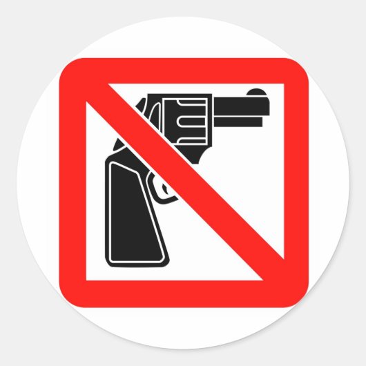 retro CSGV logo Ronde Sticker (Voorkant)