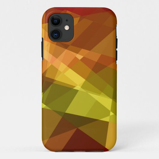retro cubisme en lichte abstracte kunst Case-Mate iPhone case (Achterkant)