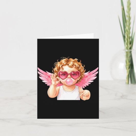 Retro Cud 67 Meme Bubblegum Funny Six Seven Valent Kaart (Voorkant)