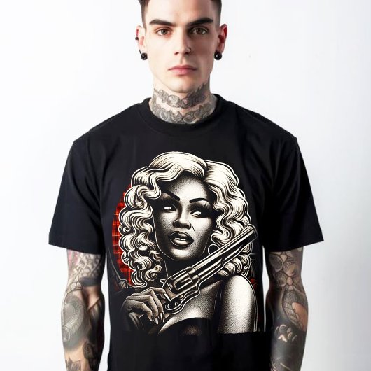 Retro Cult Pulp Girl T-shirt