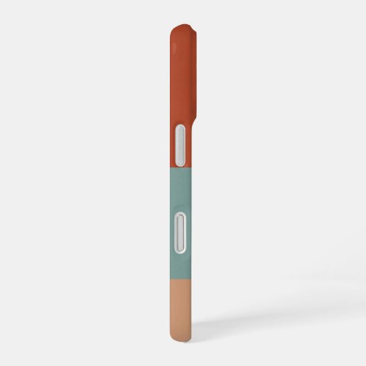 Retro Cup on Rounded Table iPhone 16 Hoesje (Rechterkant)