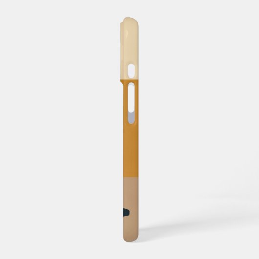 Retro Cup on Rounded Table iPhone 16 Hoesje (Linkerkant)