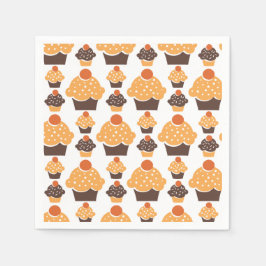 Retro Cupcake Servet