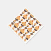 Retro Cupcake Servet (Hoek)