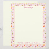 Retro Cupcakes Bakery Dessert personaliseren (Voorkant / Achterkant)