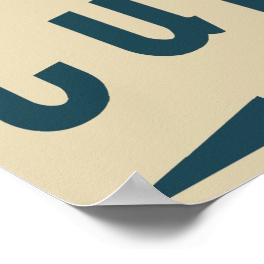 retro cupcakes poster (Hoek)