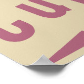 retro cupcakes poster (Hoek)