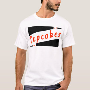 retro cupcakes t-shirt