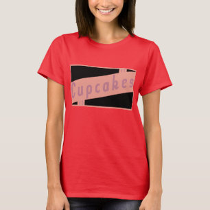 retro cupcakes t-shirt
