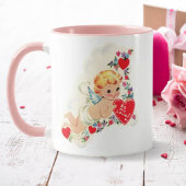 Retro Cupid Mijn Love Valentijnsdag Mok