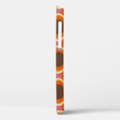 Retro Curven: jaren '60-70 Wallpaper Textuur. Case-Mate iPhone Case (Achterkant / Links)