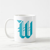 Retro Custom Initiaal Koffiemok (Links)