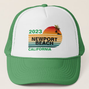 RETRO CUSTOM NEWPORT BEACH CALIFORNIË TRUCKER PET