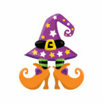 Retro Cute Halloween Fotobeeldje Sleutelhanger<br><div class="desc">Dit is een schattig Halloween-ontwerp. Ideaal voor je feest op het Halloween feest.</div>