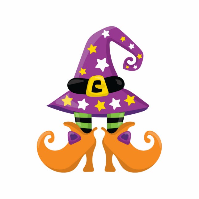 Retro Cute Halloween Fotobeeldje Sleutelhanger (Voorkant)