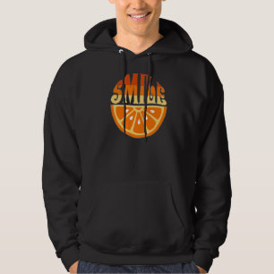 Retro Cute Smile Lemon Summer Fruit Hoodie