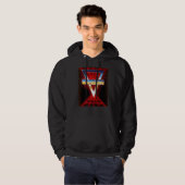 Retro Cyber 1980 Hoodie (Voorkant volledig)