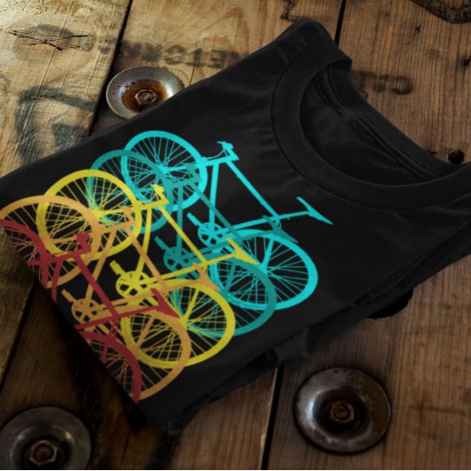 Retro Cycling, Road Bike T-shirt