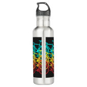 Retro Cycling, Road Bike Waterfles (Achterkant)