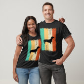 Retro Dachshund T-shirt (Unisex)