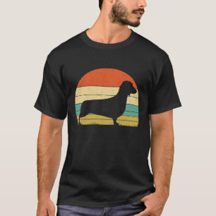 Retro Dachshund voor Dachshund Lover Dachs T-shirt