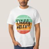 Retro Dad Beer T-shirt (Voorkant)