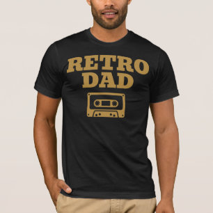 Retro Dad - cassetteontwerp voor vader T-shirt
