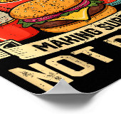 Retro Dad Tax Making Sure It's Not Ison Funny Fath Poster (Hoek)