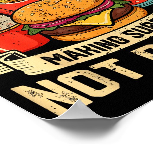 Retro Dad Tax Making Sure It's Not Ison Funny Fath Poster (Hoek)