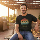Retro DAD The Original Limited Edition Custom Name T-shirt