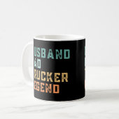 Retro Dad Trucker Quote Koffiemok (Voorkant links)