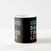 Retro Dad Trucker Quote Koffiemok (Center)