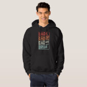 Retro Dada Dad Vintage Vaderdag 1 Hoodie (Voorkant volledig)